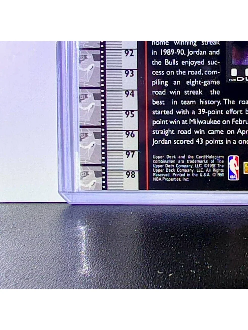 Michael Jordan 1998-99 Upper Deck MJ Timeframe #36 Basketball Card Chicago Bulls